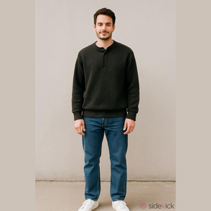 Retro 90's Men's Northern Elements Forest Green Ralphcore Sweater Size M